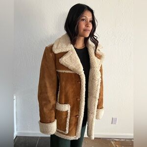 Men’s size 38 shearling coat